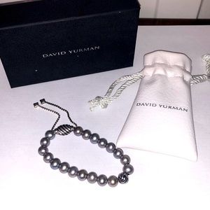 David Yurman Pearl Spiritual Bead Bracelet